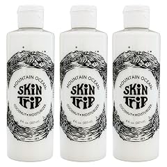 Mountain Ocean Skin Trip Coconut Body Lotion 8 Oz Pack of 3 Lightweight Fast Asborbing Moisturizer for Women