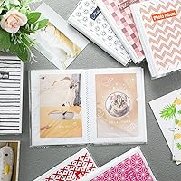 Vista 48 de Sinmoe 12 piezas Mini álbum de fotos 4x6 para 36 fotos, pequeño libro de fotos 4x6, libro de imágenes para graduación, boda, aniversarios