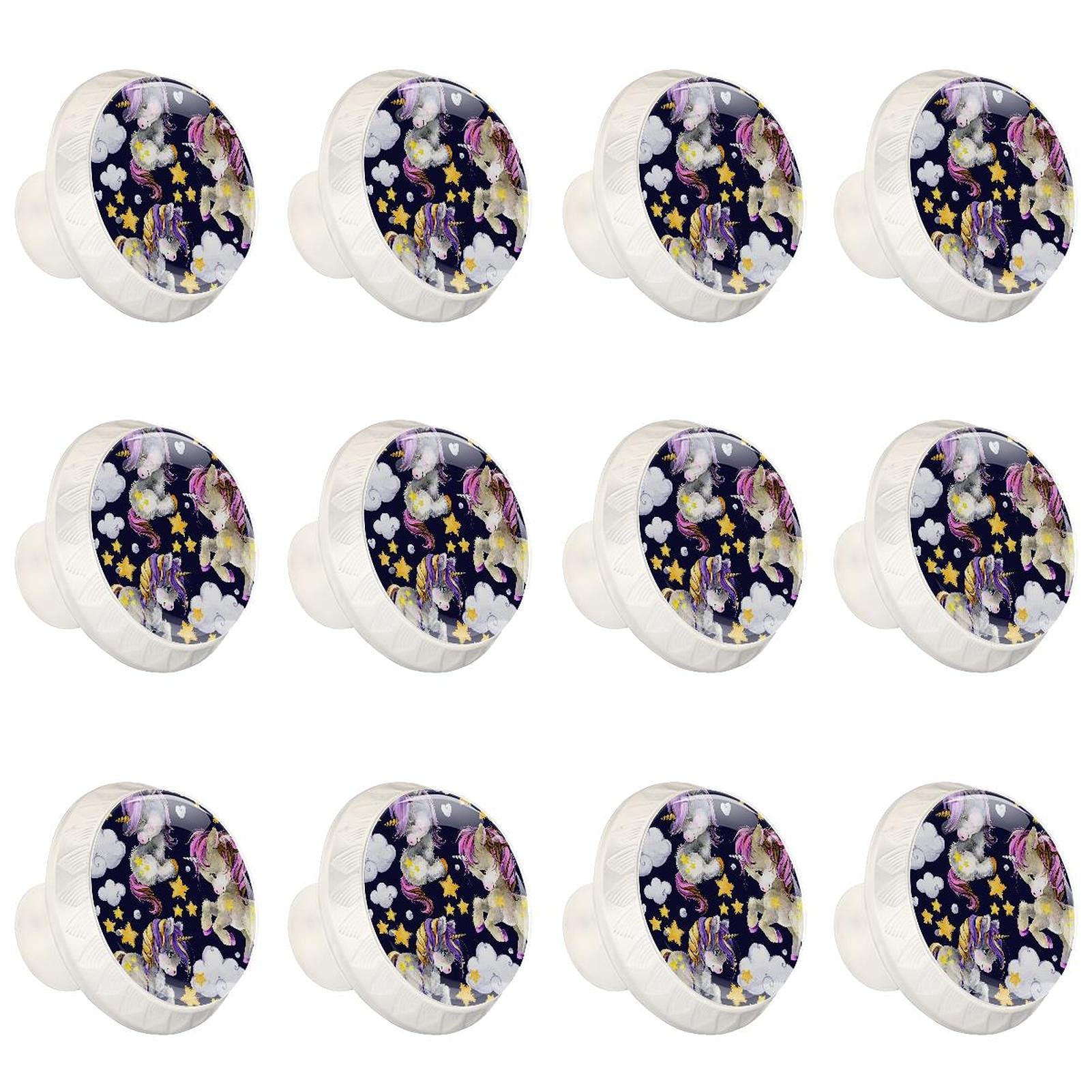 Boutons d'armoires de cuisine et boutons décoratifs ronds pour commode enfant