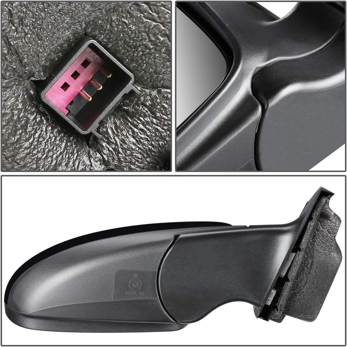 Auto Dynasty GM1321420 OE Style Powered Passenger/Right Side View Door Mirror Compatible with Chevy Cruze Limited 11-16