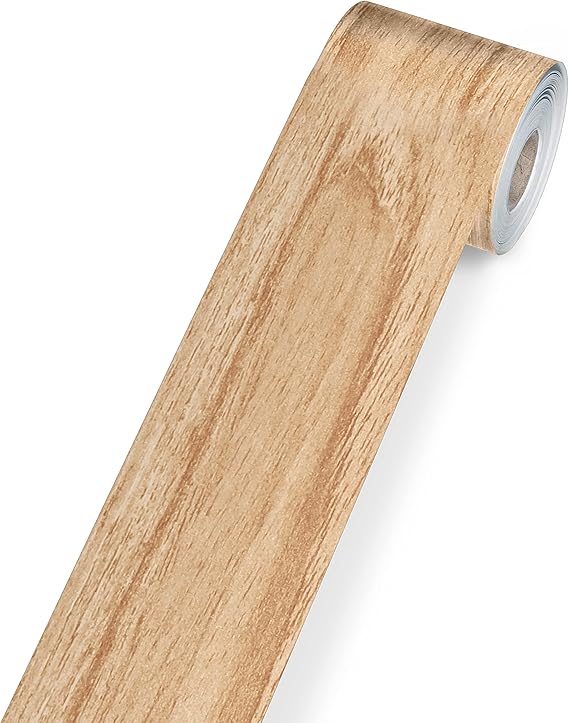 Carson Dellosa Grow Together 65 Ft Straight Light Wood Bulletin Board