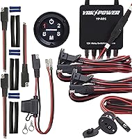 Vista 1 de Yak-Power Complete System for Kayaks Digital Switching with Plug-and-Play Connectivity and Control of Your 12-Volt Electronics