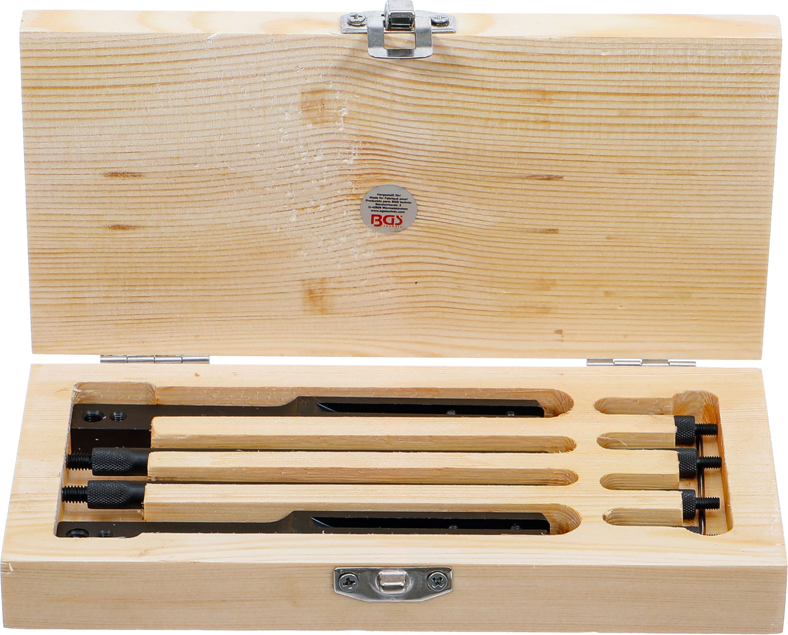 Coffret d'Accessoires en Bois pour Pied à Coulisse BGS 1930-1