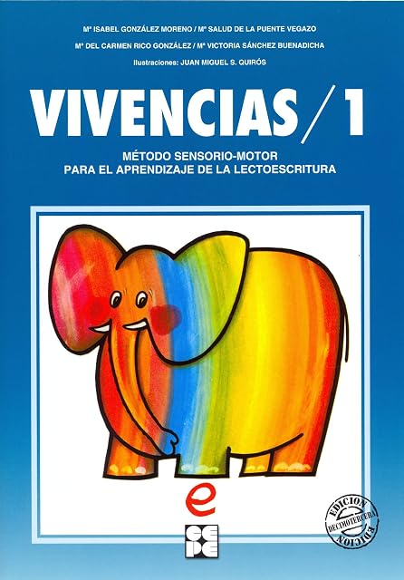 Portada de Vivencias : Metodo Sensorio-Motor para el Aprendizaje de la Lecto