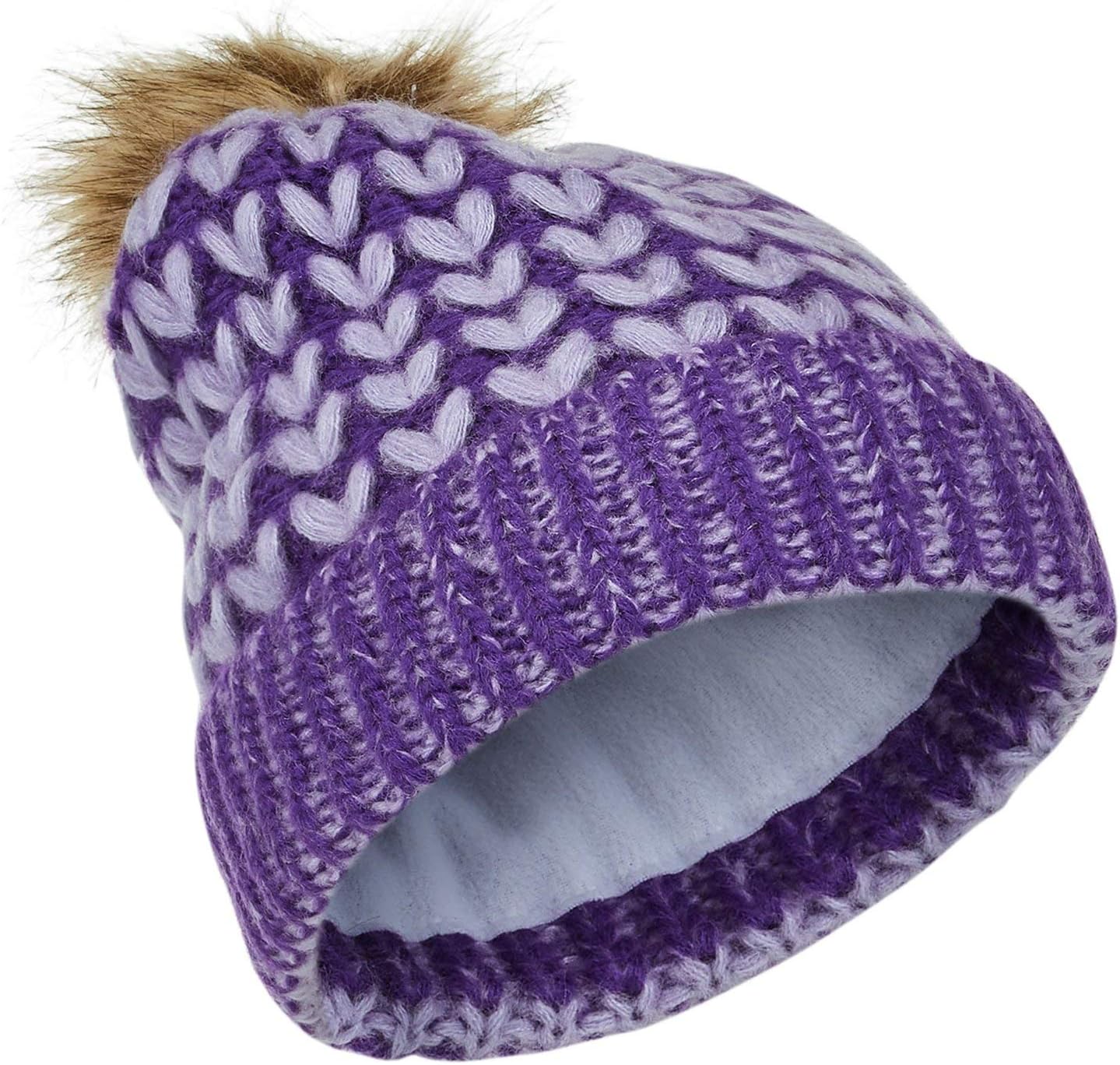 Spyder Kids Girl's Flight Beanie (Little Kids/Big Kids) Majesty One Size : Clothing, Shoes & Jewelry