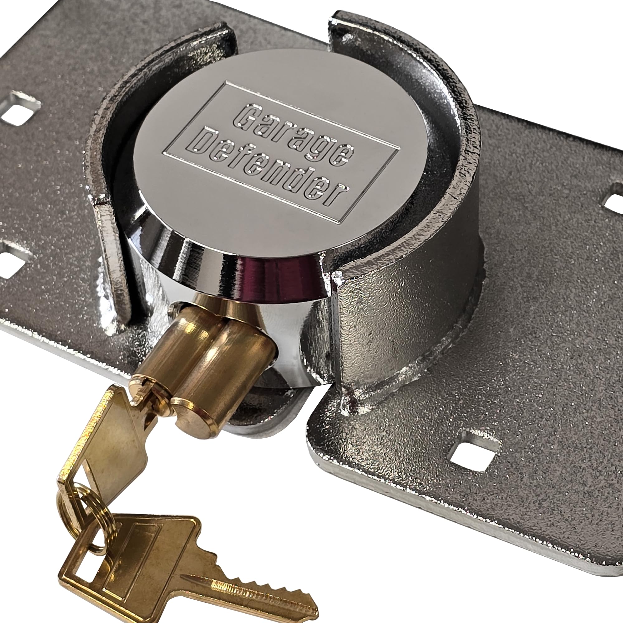 Symple Stuff White 73mm Shackleless Padlock And Hasp Set - View #6