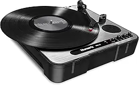 Toca-Discos Numark Portátil em maleta com conversor digital para DJ PT01USBX Bivolt