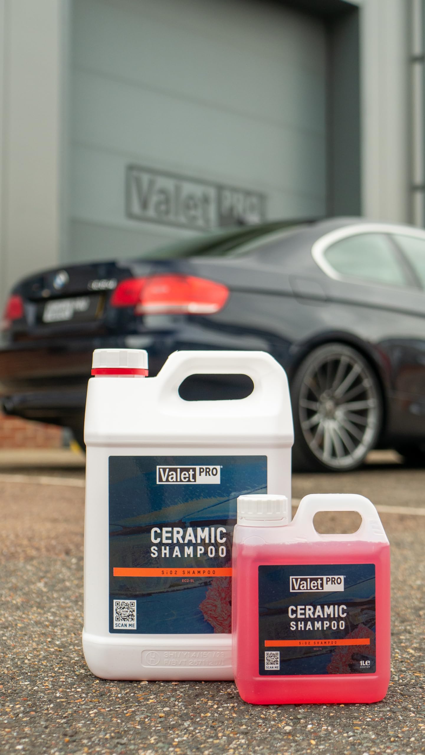 ValetPRO Ceramic Shampoo 5L | Autoshampoo Konzentrat mit starker Reinigungsleistung | Keramik Auto Shampoo mit Schutzschicht vor Neuverschmutzung | längere Haltbarkeit für Keramikversiegelungen