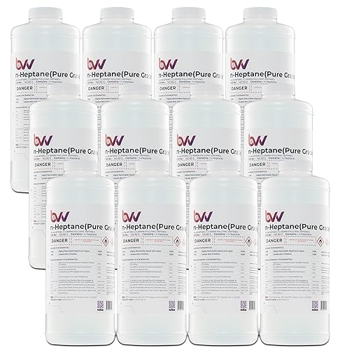 Miniatura 6 de BVV Ultra Alta Pureza Laboratorio Grado N-Heptano 99.3% Puro-5 Galones