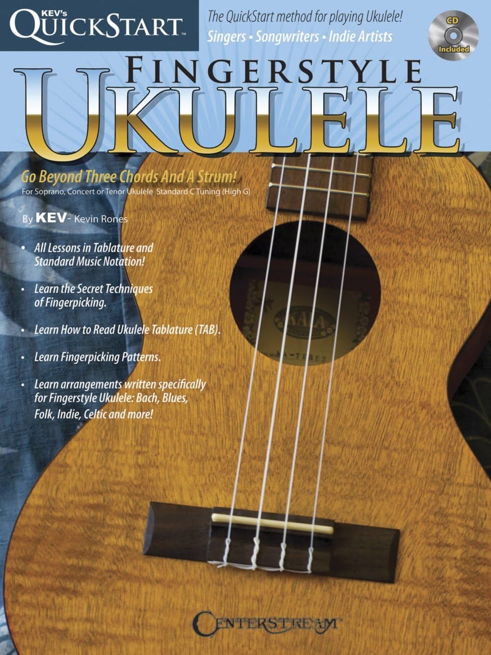 Amazon.co.jp Kev's QuickStart for Fingerstyle Ukulele ミュージック
