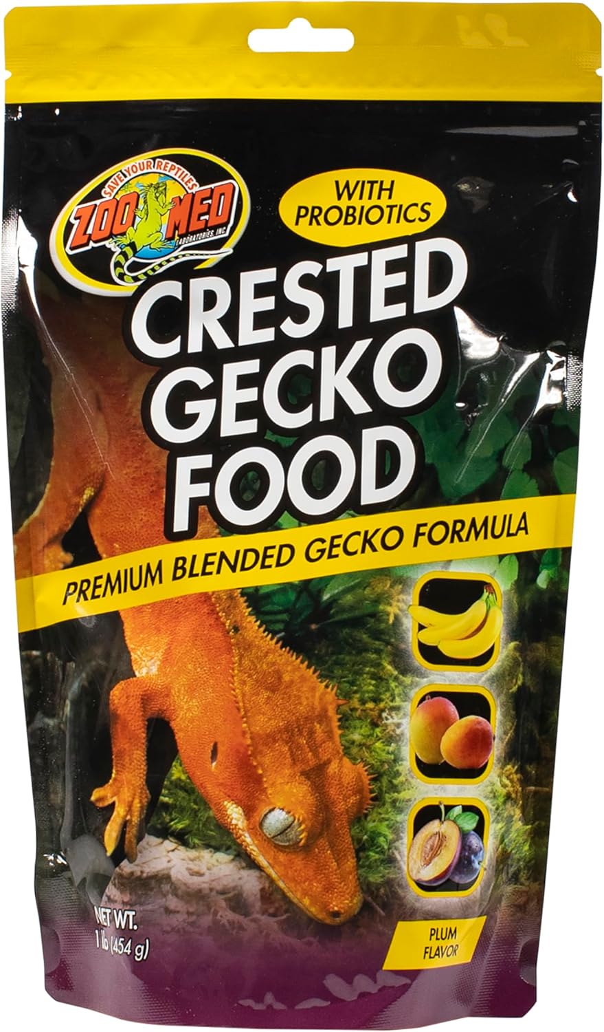 Zoo Med Crested Gecko Food - Plum - 1 lb