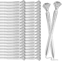 Vista 8 de Bolígrafos de diamantes con cristal personalizado dorado personalizado con nombre grabado a granel bolígrafos de metal personalizados bolígrafos