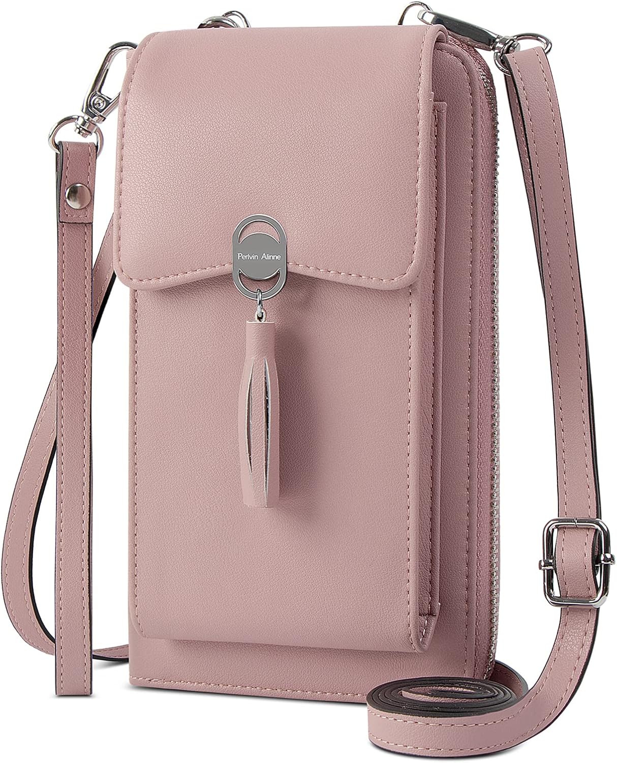 Rfid Blocking Small Crossbody Phone Bag Purse for Women Wristlet Wallet Handbag with Credit Card Slots