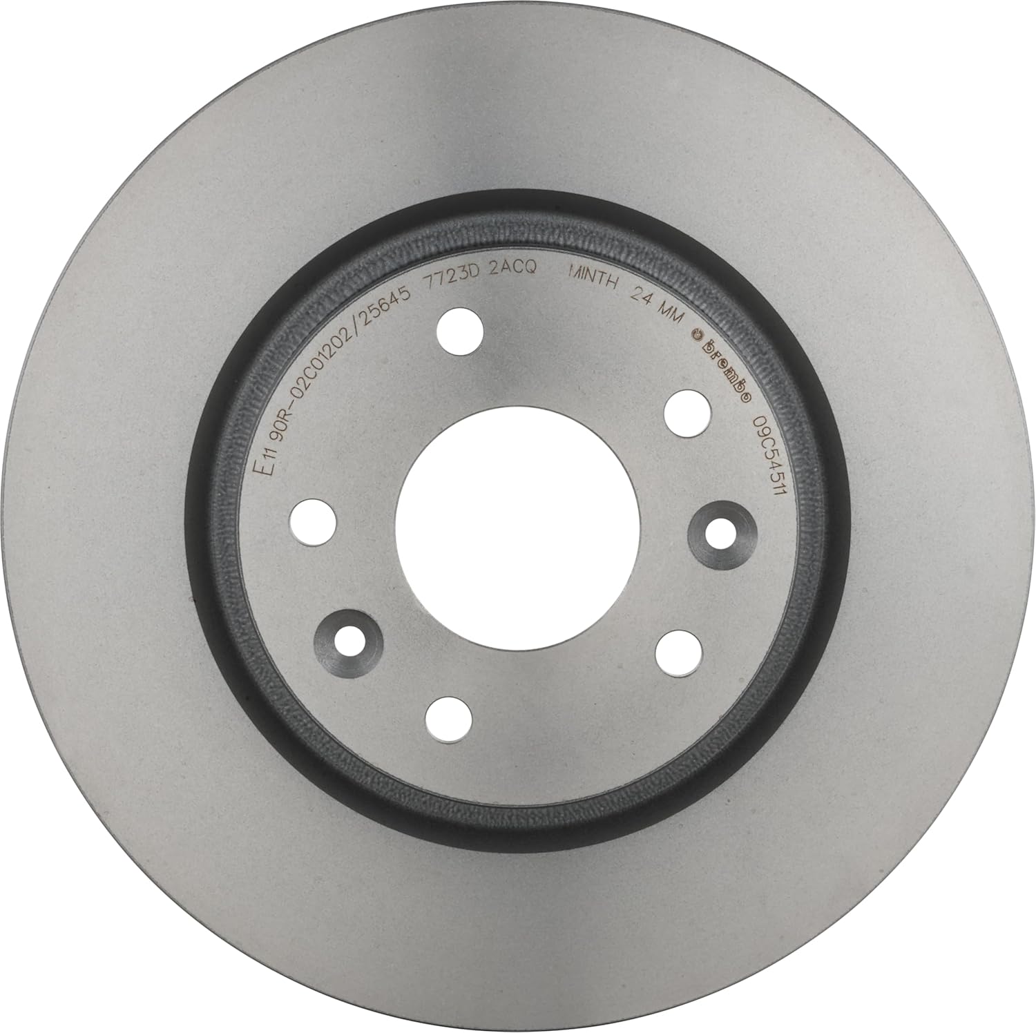 Brembo 09.C545.11 UV Coated vented Front Brake Rotor NISSAN/NISSAN (DFAC)/RENAULT/RENAULT (DFAC) OE# 402064EA0A