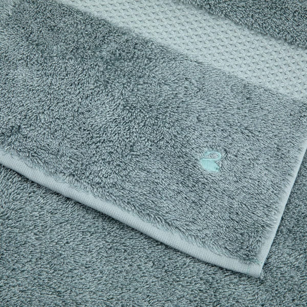 Yves Delorme Etoile Fjord Mitt - Extra Plush and Soft Luxury Bath Linens - 100% Natural and Organic - High Absorbency Turkish Towel
