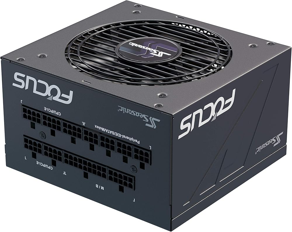 Seasonic FOCUS Plus 850 Gold, 80+ Gold Certified 850W Full Modular Power Supply with 120mm FDB Fan thumbnail 3