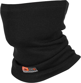 VATRENUS FR Face Mask Balaclava and Neck Gaiter 11.5oz Heavy Weight Modacrylic Cotton Permanent Flame Resistant Hat CAT2