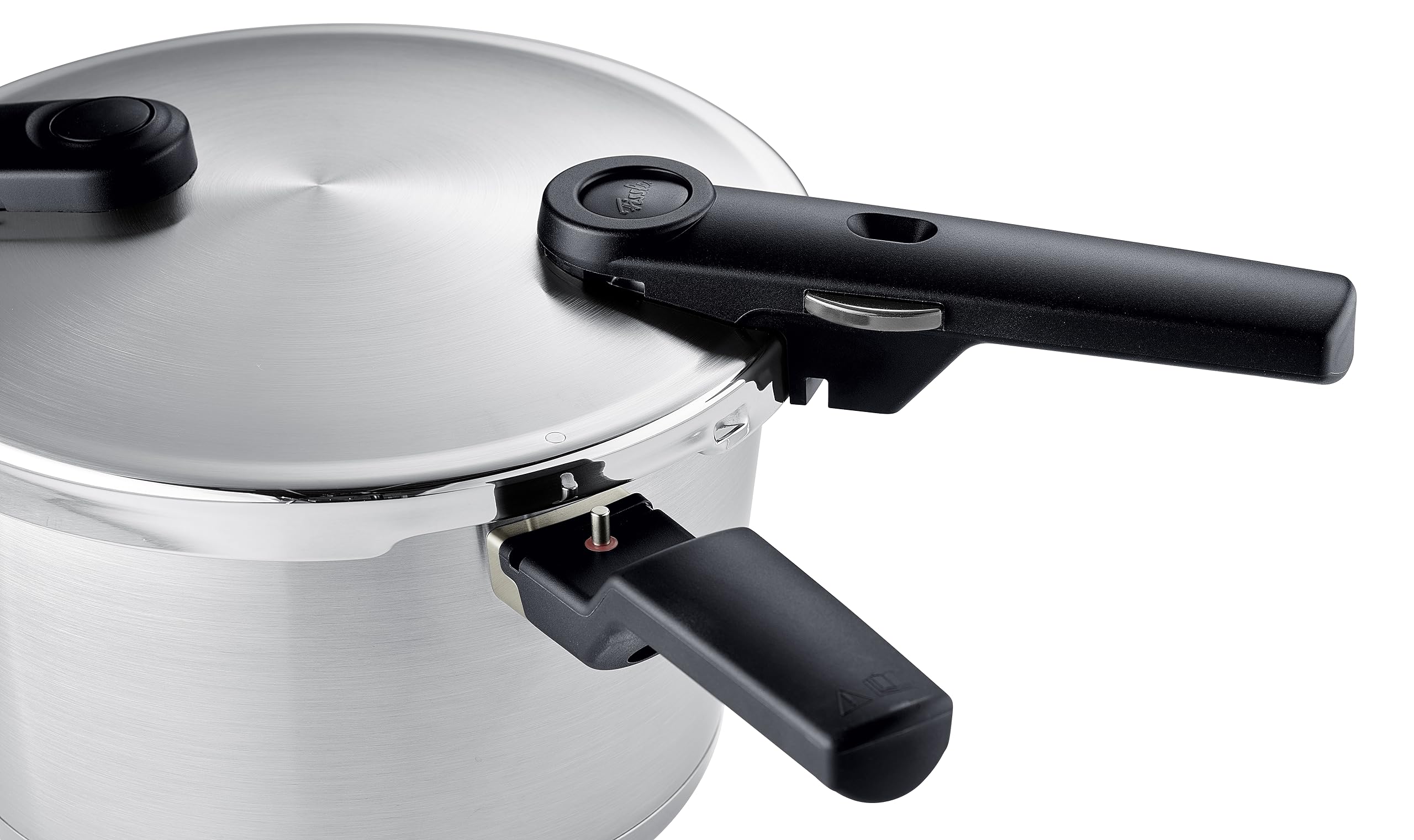 Fissler Vitaquick Premium/Schnellkochtopf (2,5 L, Ø 18 cm) m. Einsatz, Edelstahl-Dampfkochtopf, 2-Garstufen, Made in Germany - Induktion