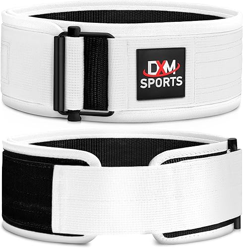 Miniatura 2 de DXM SPORTS Cinturón de levantamiento de pesas con autobloqueo, para hombres y mujeres, gimnasio, entrenamiento de fuerza, levantamiento de pesas,
