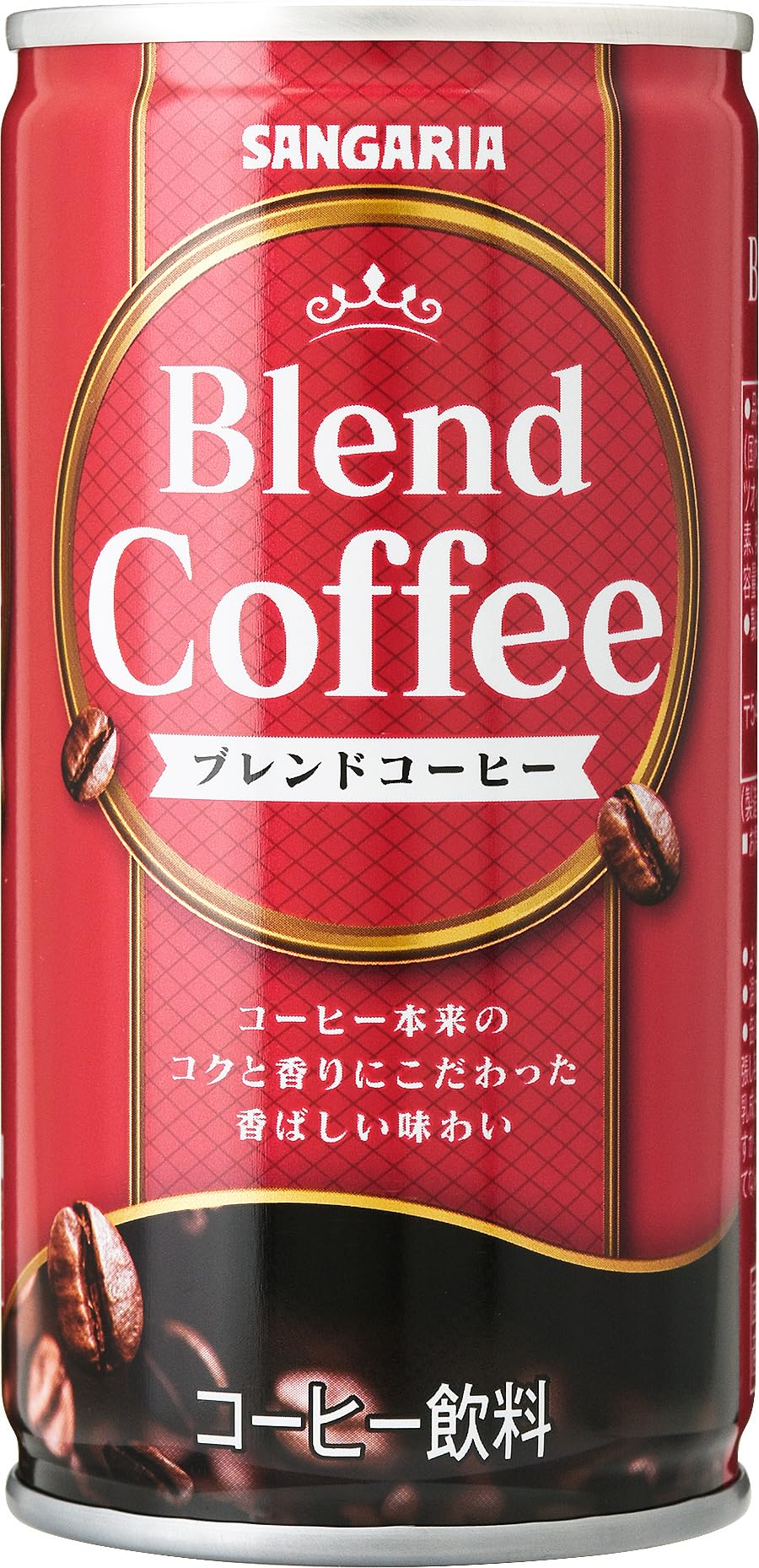Amazon.co.jp: サンガリア ブレンドコーヒー 185g×30本 : 食品・飲料・お酒