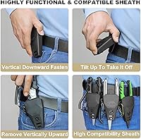 Vista 5 de TRUSCEND Alicates de pesca prácticos bloqueables con mango ergonómico innovador, herramienta de pesca recubierta de teflón resistente a la corrosión