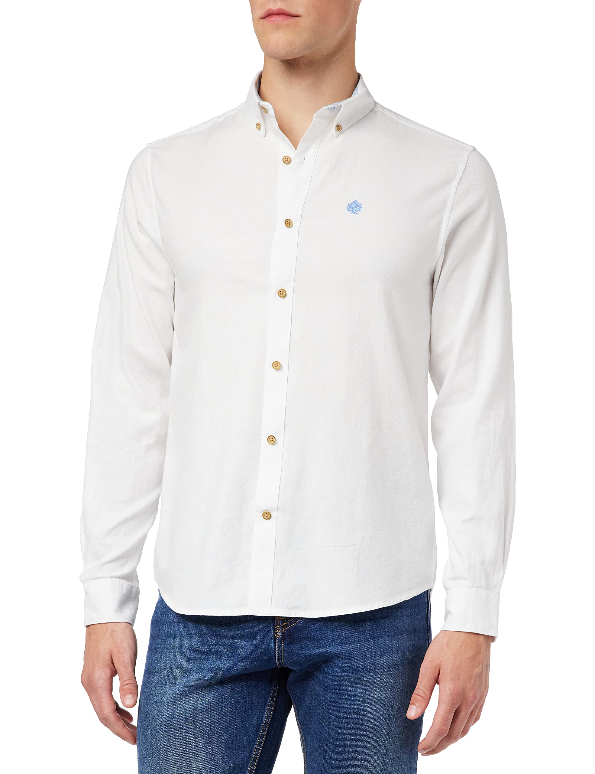 SpringfieldMen's Shirt Structure Color Shirt