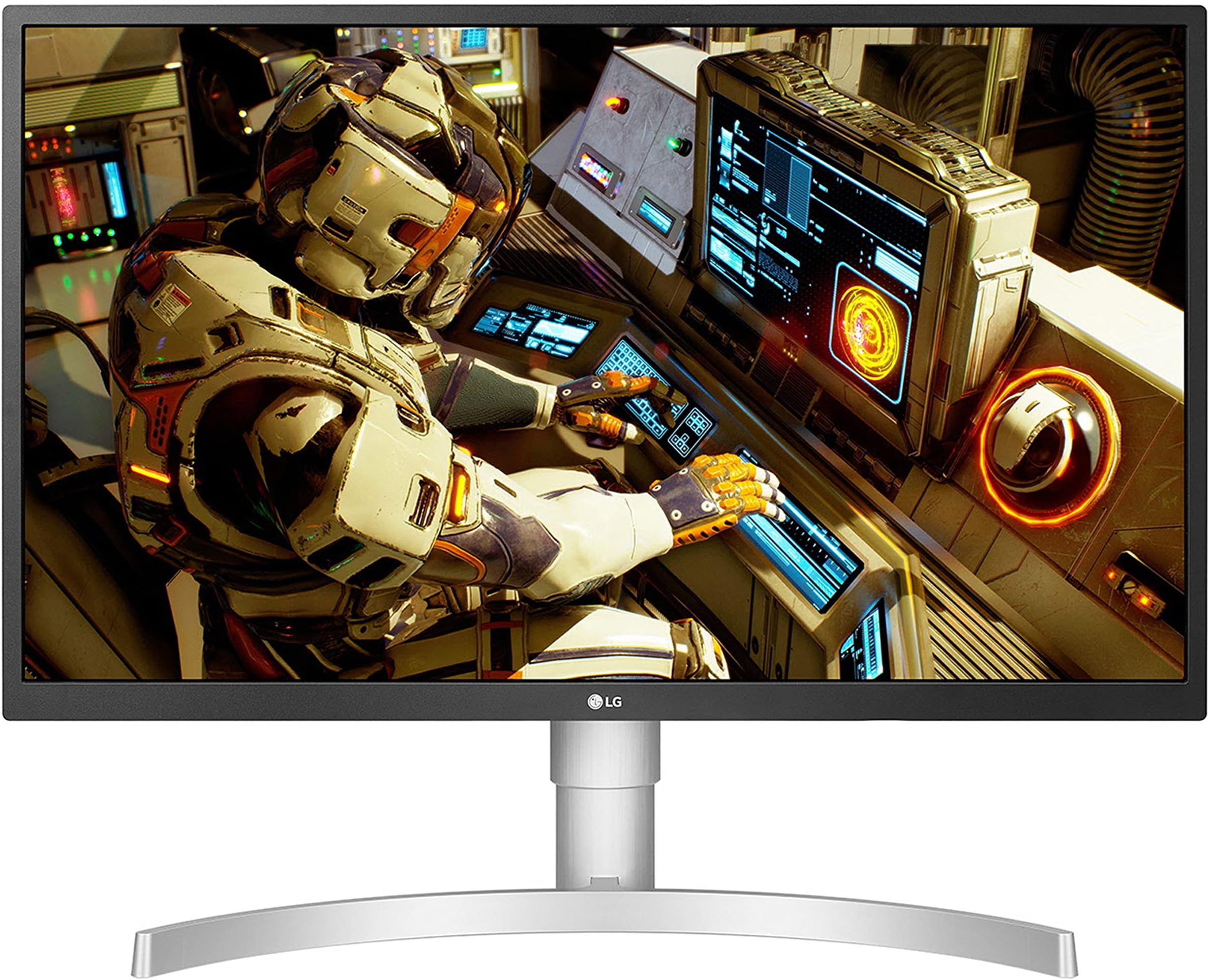 LG Electronics UHD 4K Gaming Monitor 27UL550P, 27 inch, 4K, 60Hz, 5 ms, IPS Display, HDR 10, AMD FreeSync, Energy Saving, HDMI, Displayport, Anti Glare