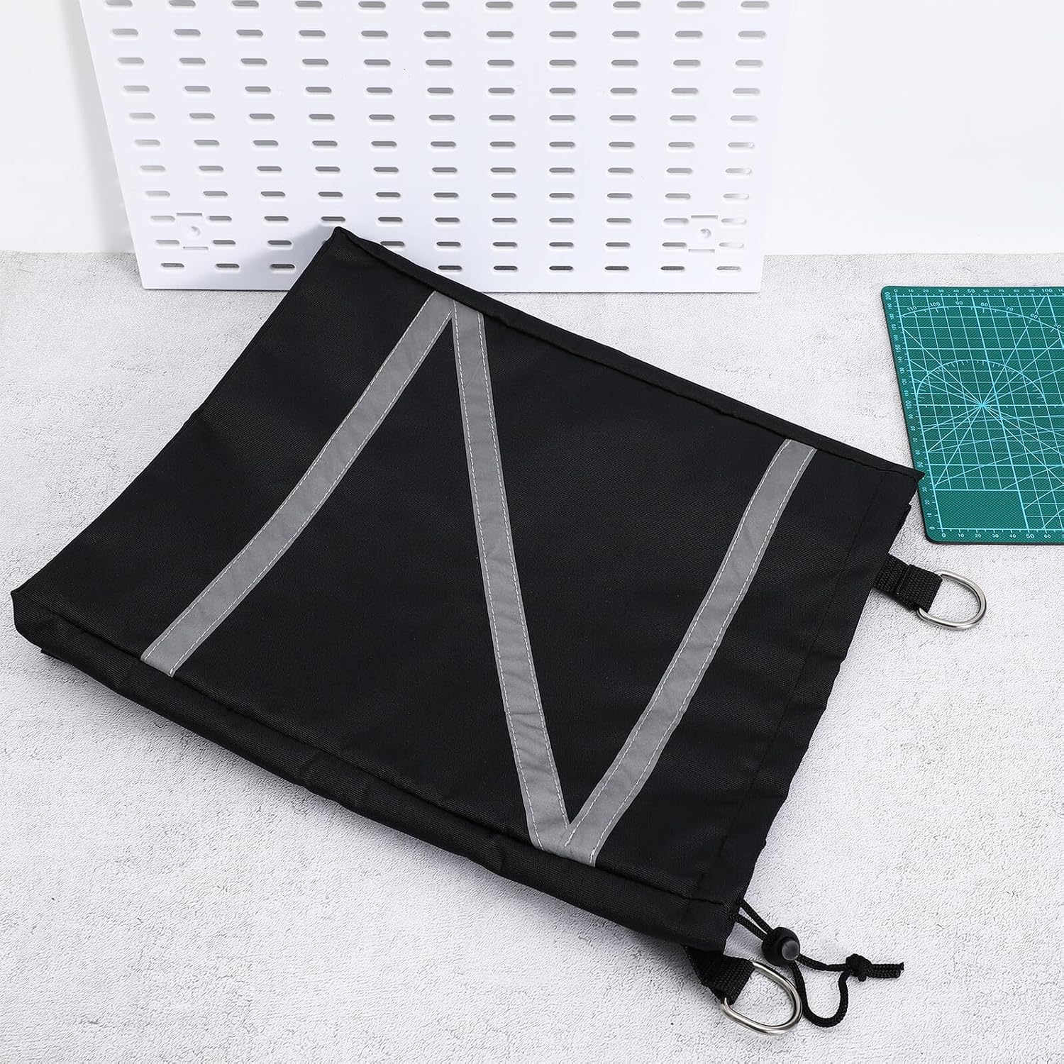 Oxford Fabric Electric Trailer Jack Cover Tongue Protector for Rv and Camping Travel Accessories Portable Tear-Resistant Outdoor Storage