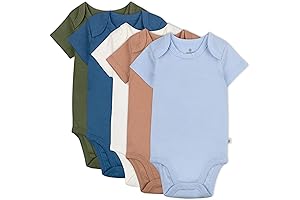 Ultra-soft and Breathable Blue Onesies for Baby Boys