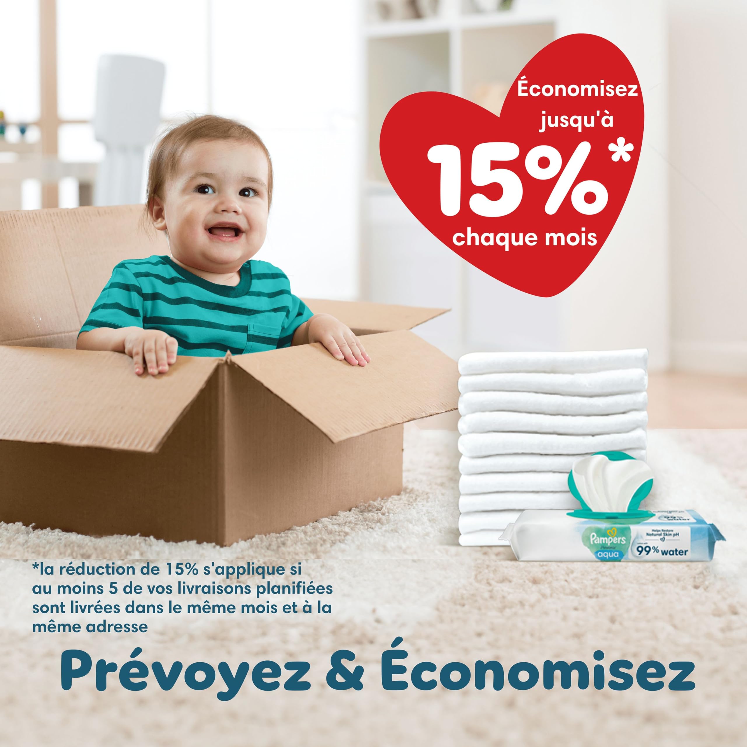 Pampers Couches-Culottes Baby-Dry, Taille 3, 192 Couches, 6kg - 11kg, Avec Une Poche Stop & Protect Pour Éviter Les Fuites À L’Arrière