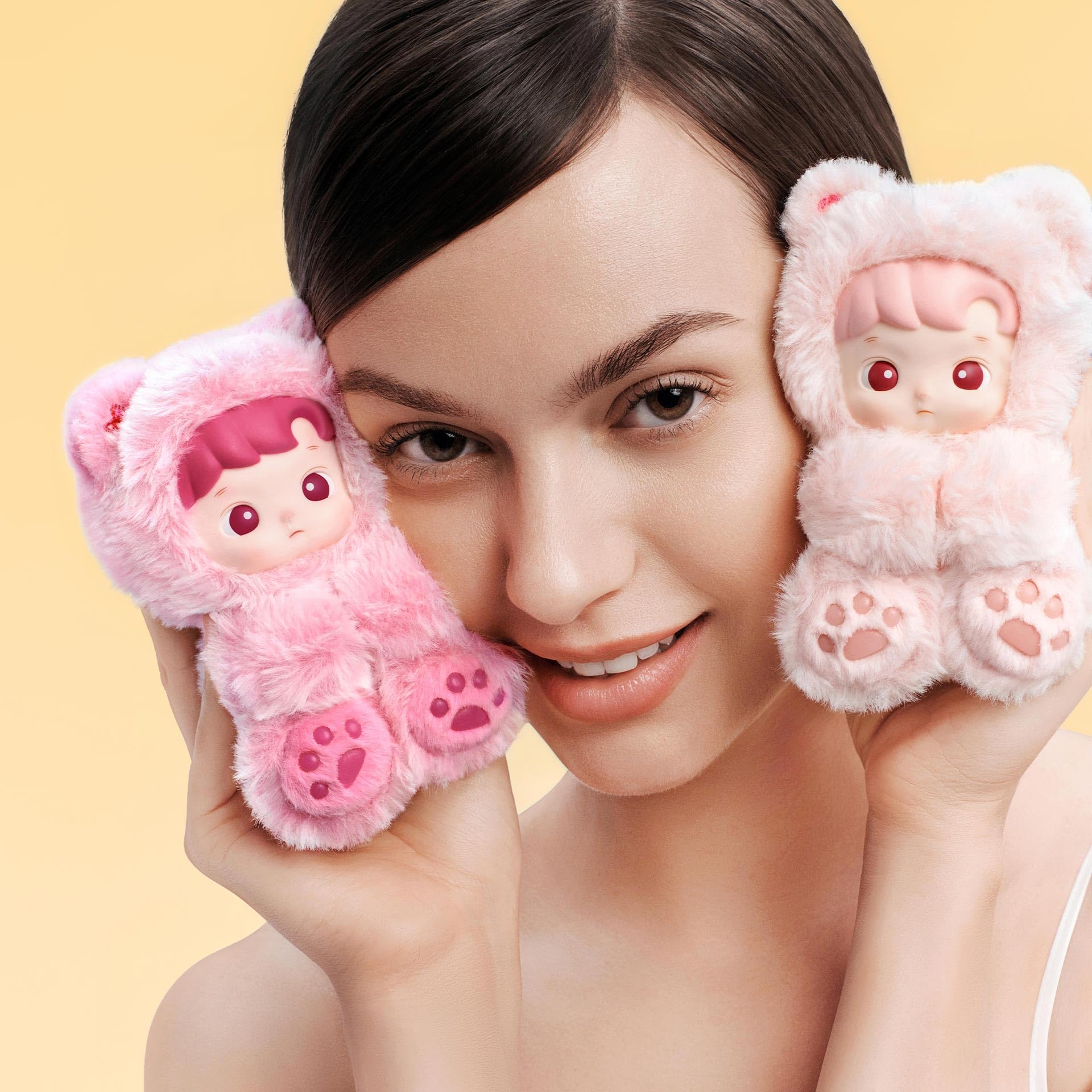 Amazon.co.jp: POP MART ハチプー グミベアシリーズ ビニール