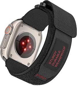 Fitbit Versa 3 / Sense fascia in nylon intrecciata da solo (pistacchio