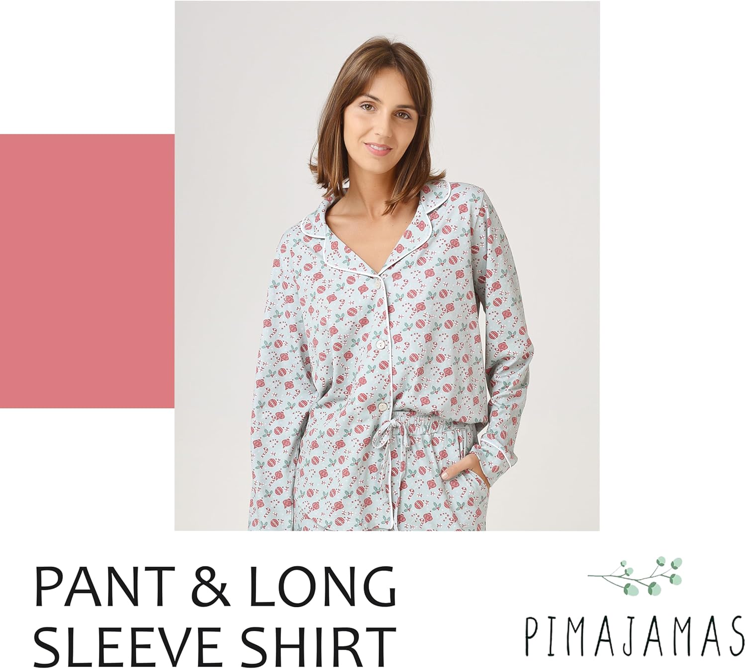 Pimajamas Pajamas for Women Lounge Sets Super Soft Pajama Set - Image 2