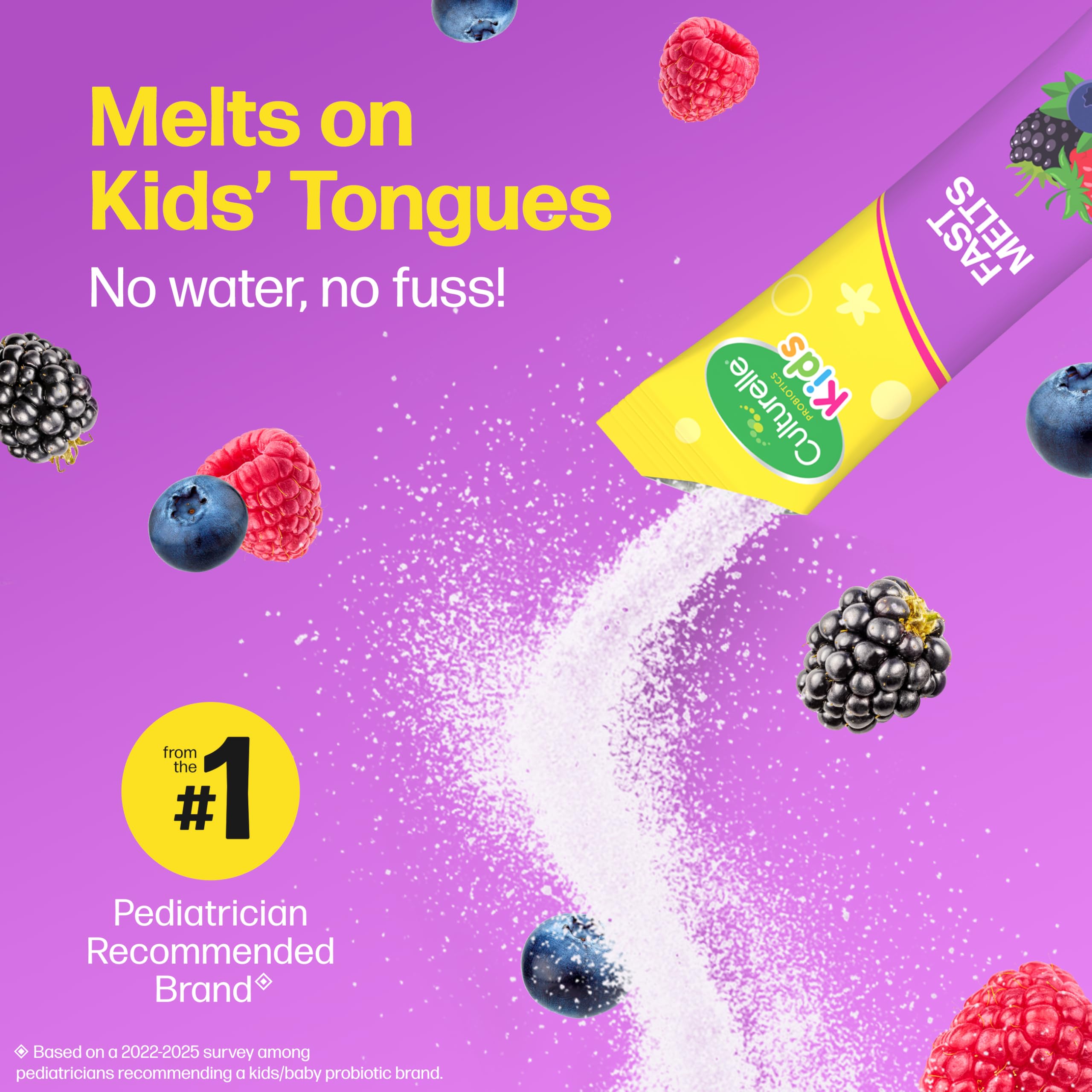 Culturelle Kids Complete Probiotic + Prebiotic Fast Melts, Ages 3+, 30 Ct — Amazon image 5