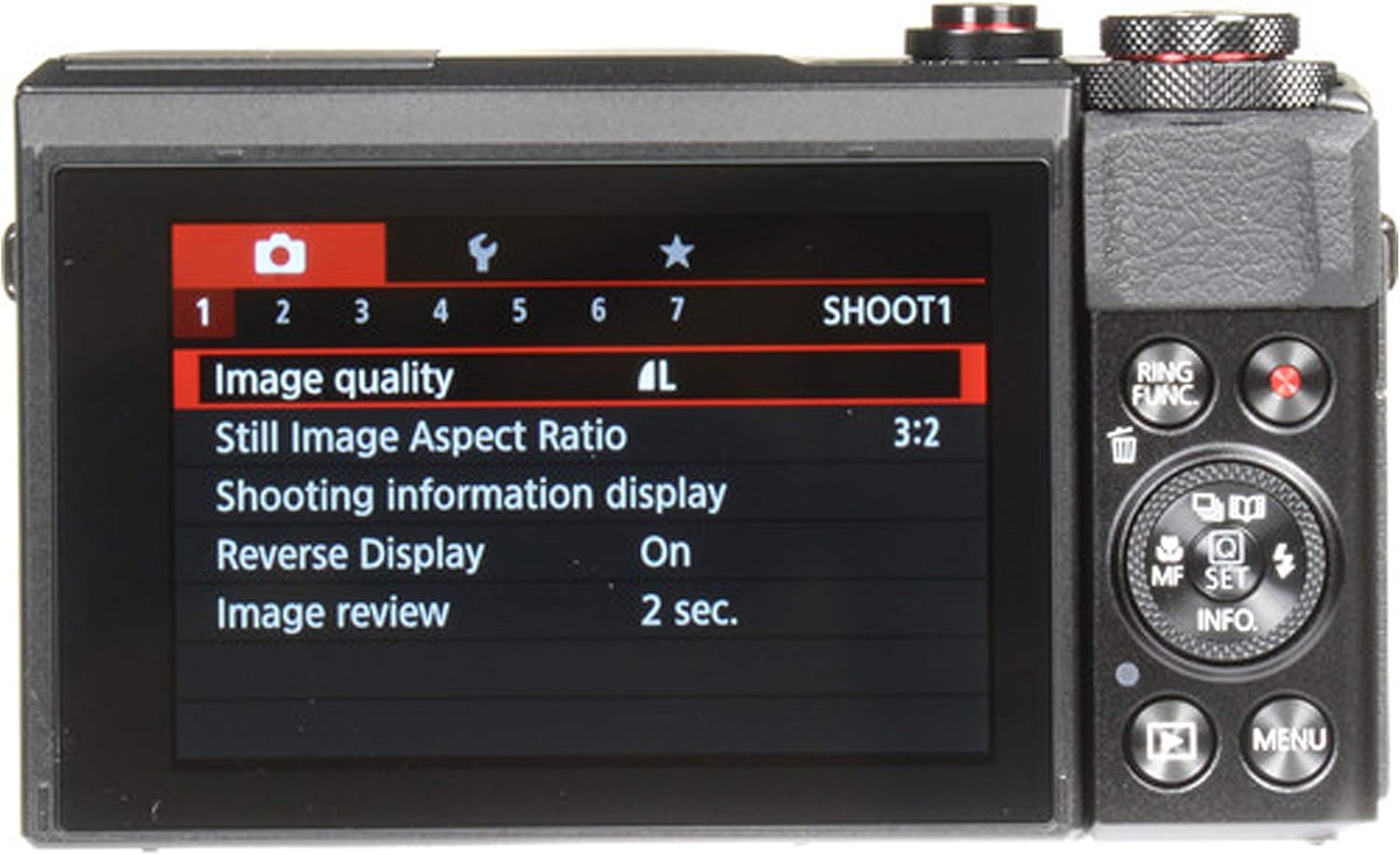 Canon PowerShot G7 X Mark II Digital Camera w/ 1 Inch Sensor and tilt LCD Screen - Wi-Fi & NFC Enabled (Black) with Free Ultra 64GB SDHC Class 10 Card, Hand Grip Bundle (Renewed)