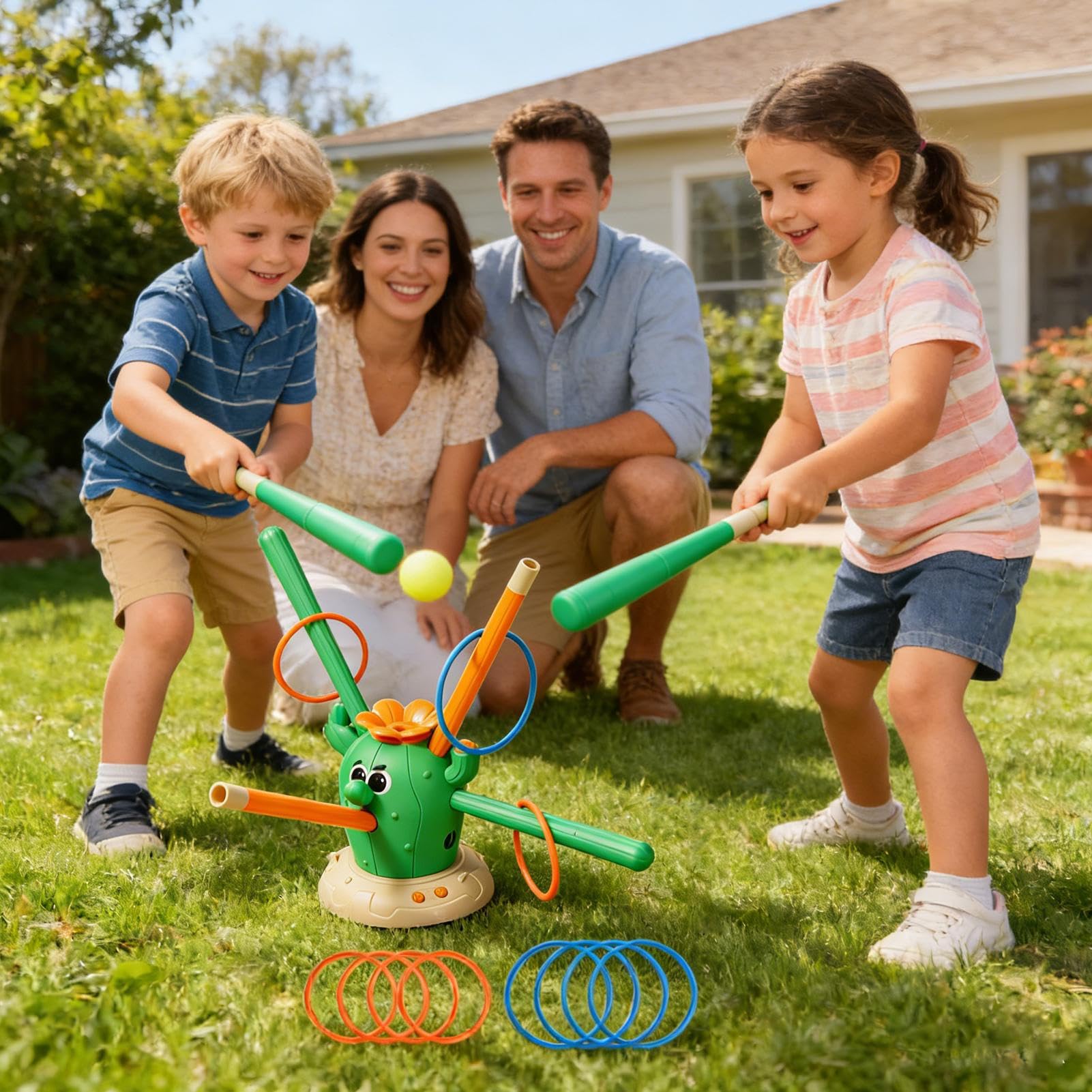 Juguete Saltarín Musical Juegos Deportivos de con Control Remoto | Juguete de Saltos Musicales para Ejercicio Infantil para Interior Exterior Jardín Cumpleaños Niñas