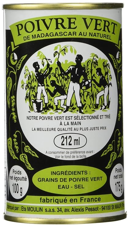 Madagascar Green Peppercorns in Brine - Pack 2