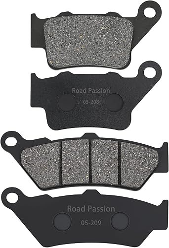 Miniatura 2 de Road Passion Pastillas de freno delanteras y traseras para F650 CS F650CS Scarver 2000-2007 F650 GS F650GS F 650 GS 1999-2007 F650ST strada 1997-2000