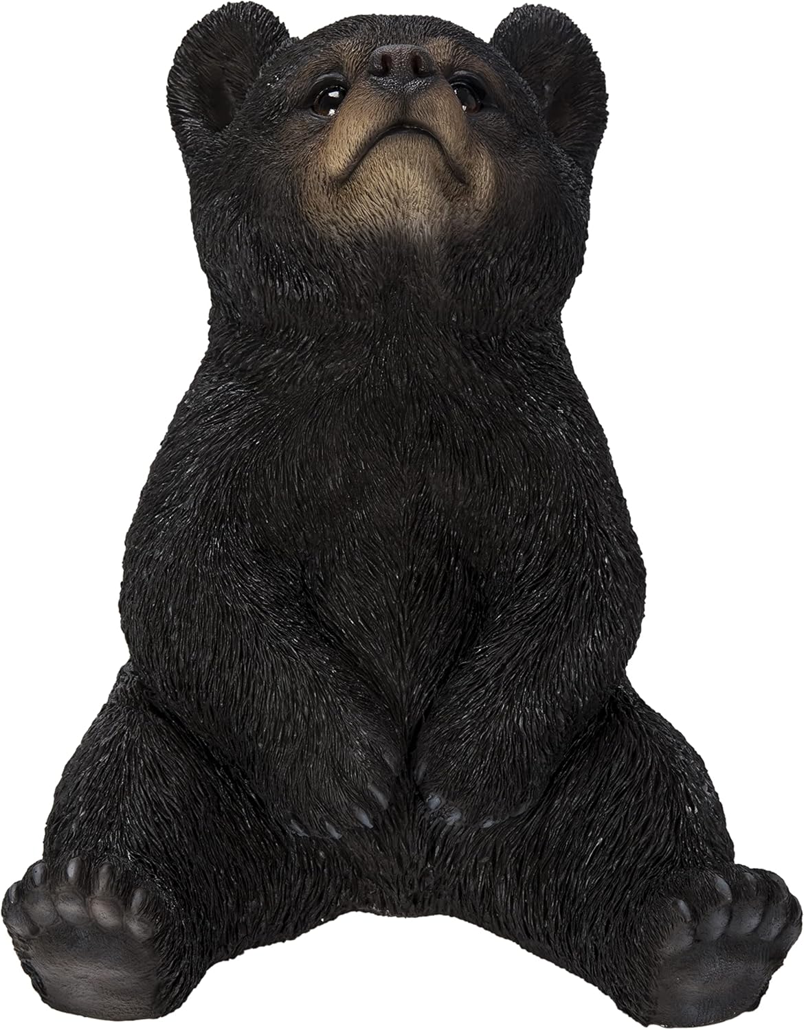Hi-Line Gift Sitting Black Bear Cub with Head Up