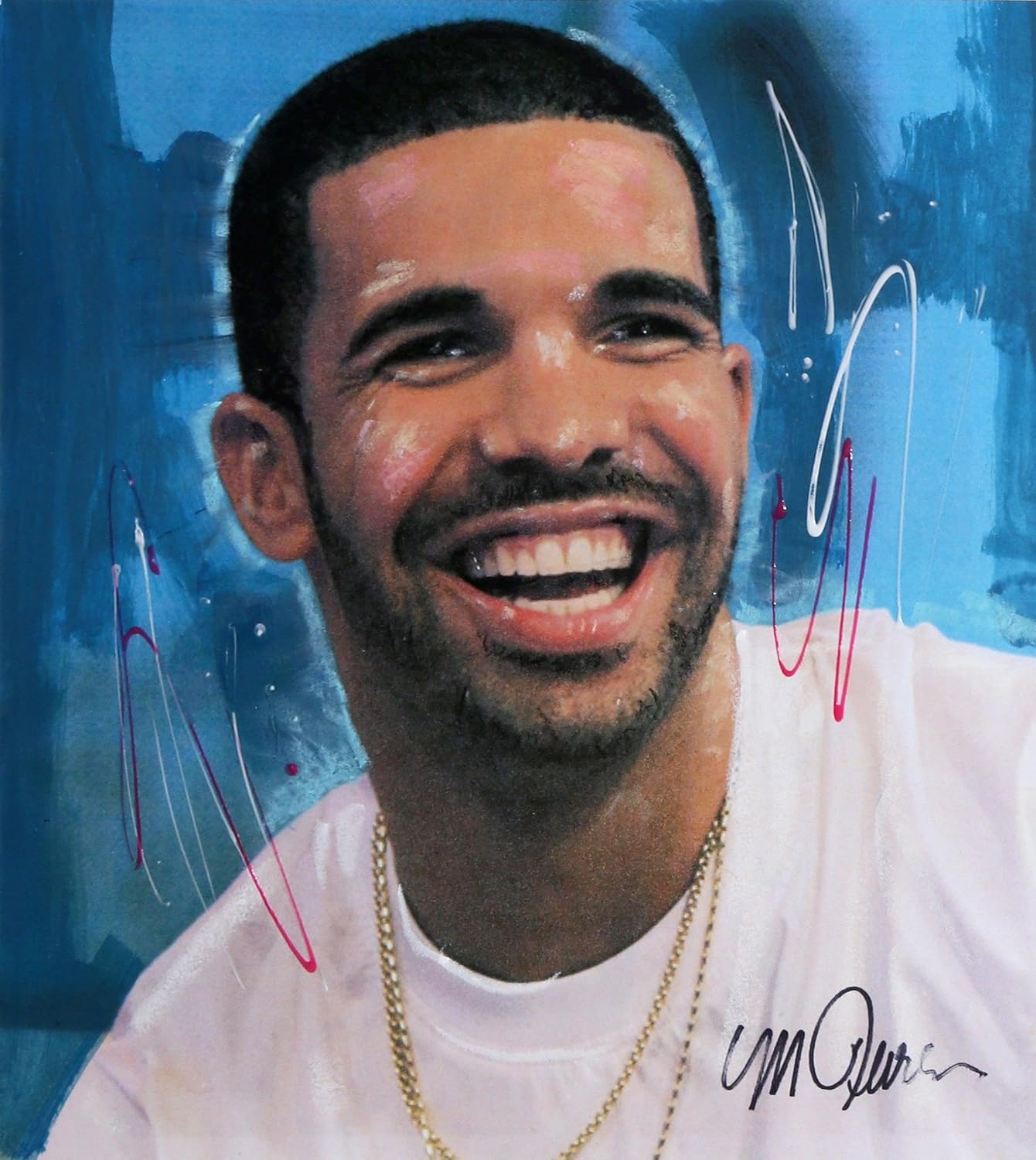 Sid Maurer, Drake 3 Mixed media on foamcore, signed in marker