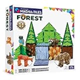 Forest Animals 25-Piece Magnetic Construction Set, The ORIGINAL Magnetic Building Brand
