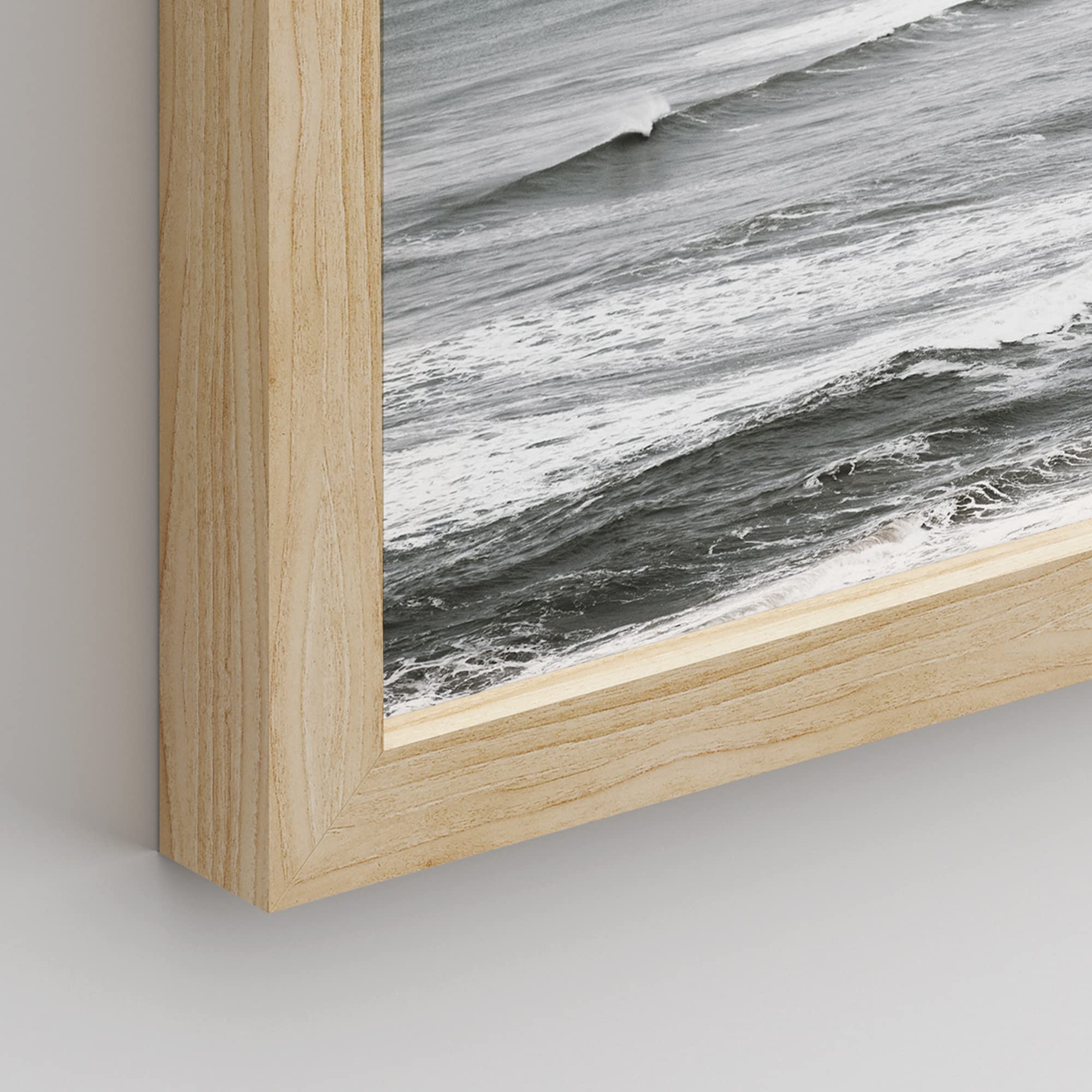 プリントw/フレーム【Colorfornia beautiful ocean】 The Breck's Wave Collection - Big Ocean Wave Art – Breck