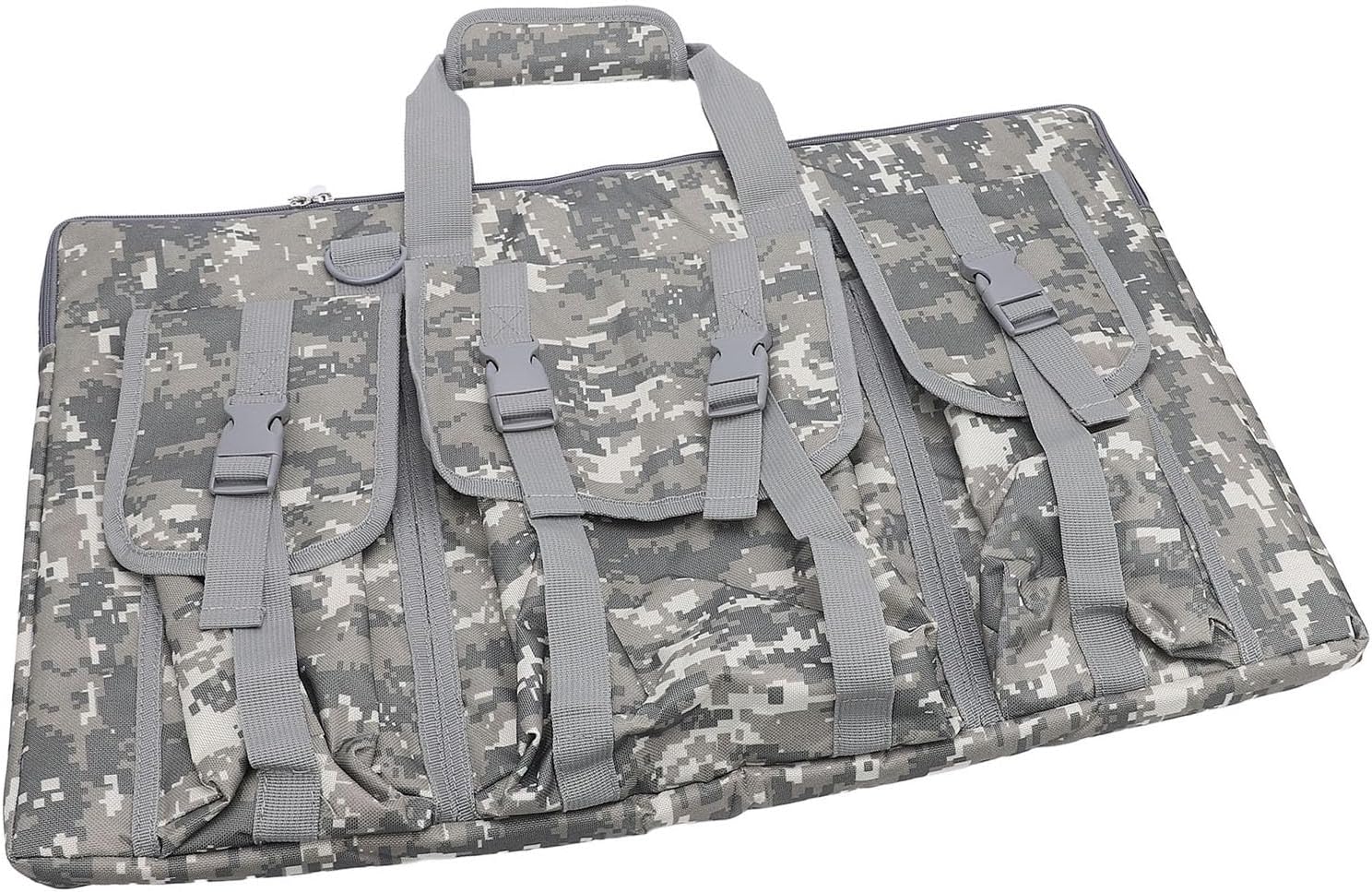 Satellite RV Carry Bag, Adjustable Shoulder Strap 26.37 to 49.2 inches with 4 Pockets for Gen 3 Dish Cable Router and Power Supply