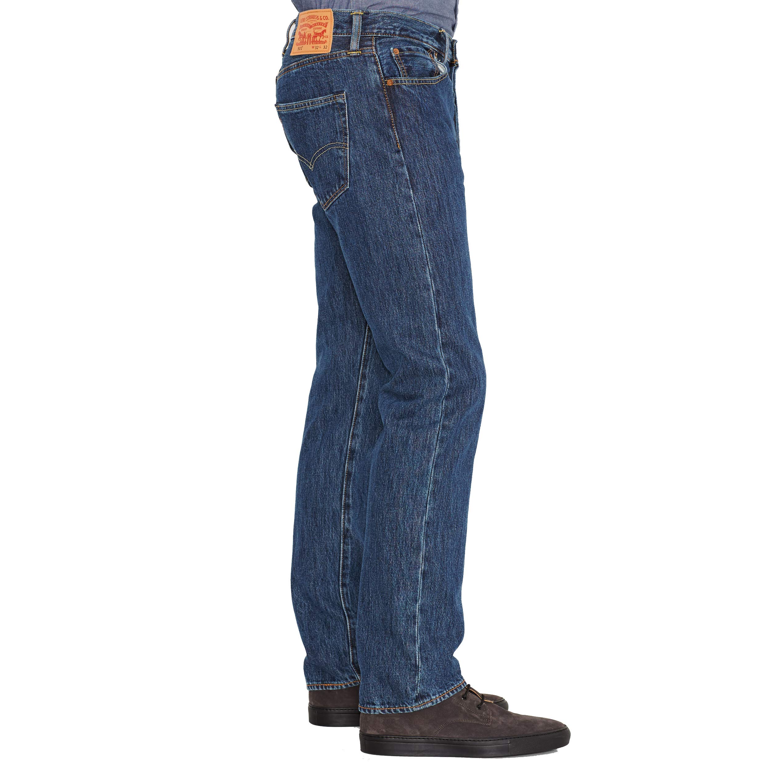 Levi's 501 Original Fit, Jeans Uomo, Stonewash, 36W / 36L