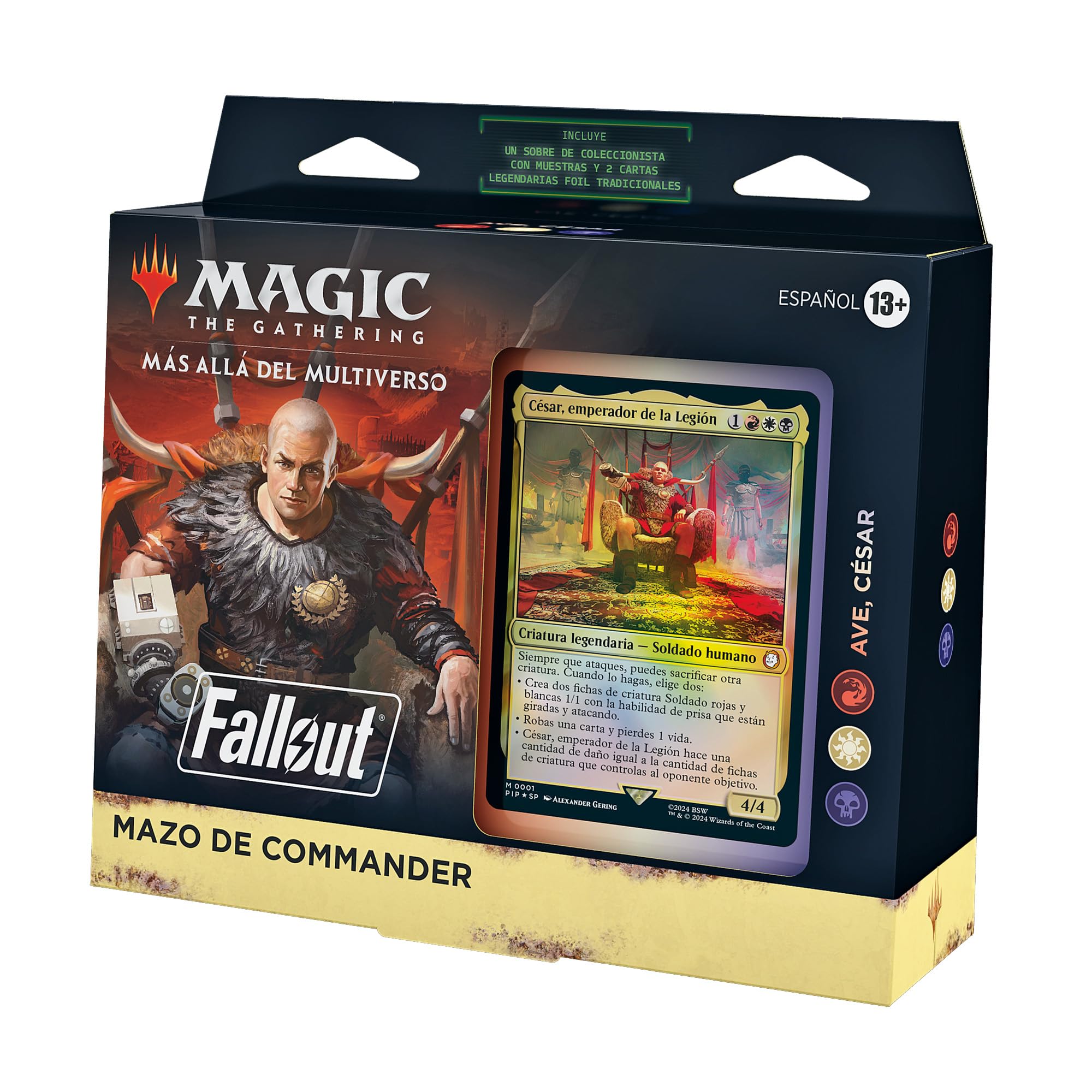 Magic The Gathering - Mazo de Commander - Fallout: Ave, César (versión en español)