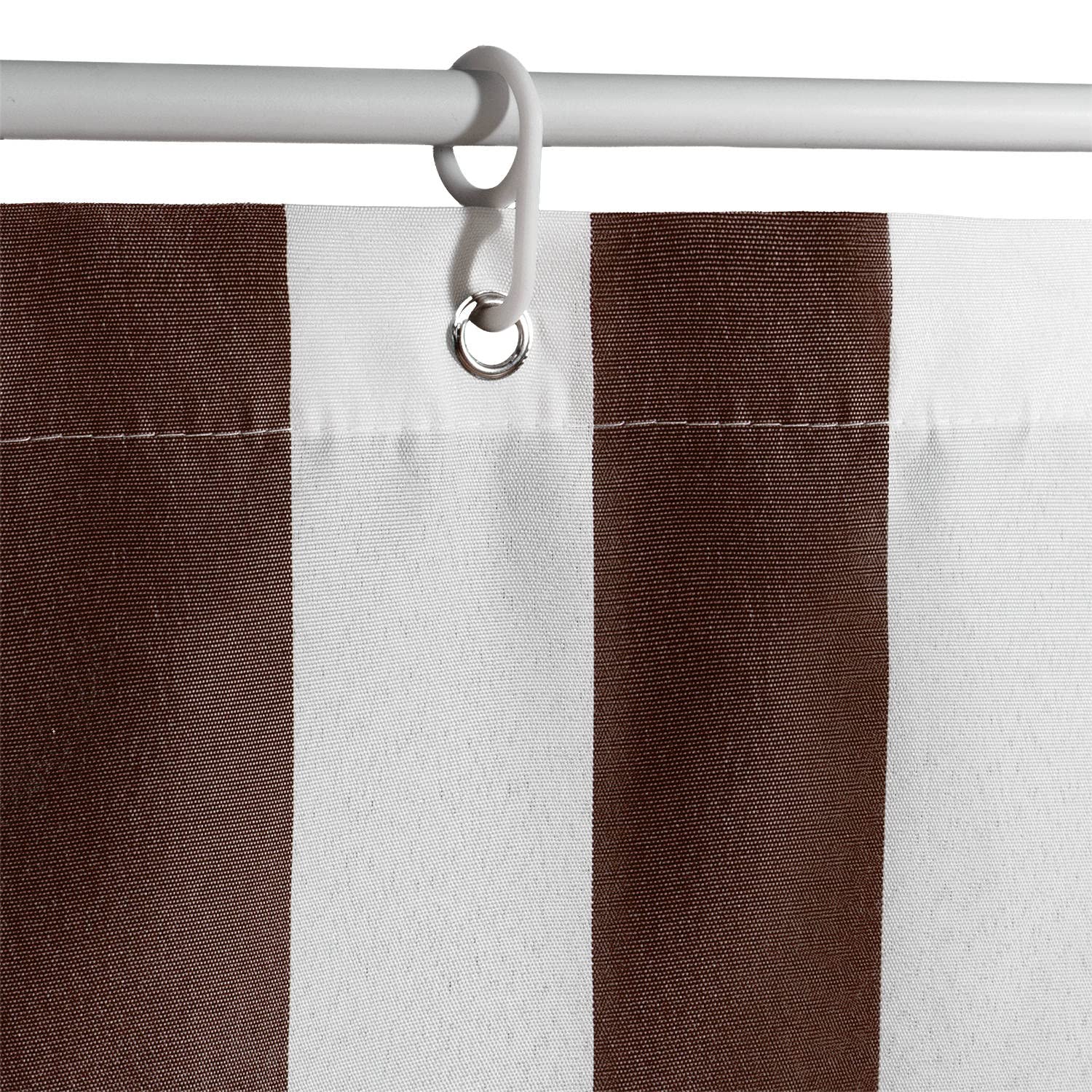 Rideau de Soleil ombragé Maison avec kit de Crochets et Anneaux en Tissu résistant indéchirable pour extérieur véranda terrasse Balcon Porte fenêtre Jardin Campeur Gazebo Lavable 150 x 250 cm (2)