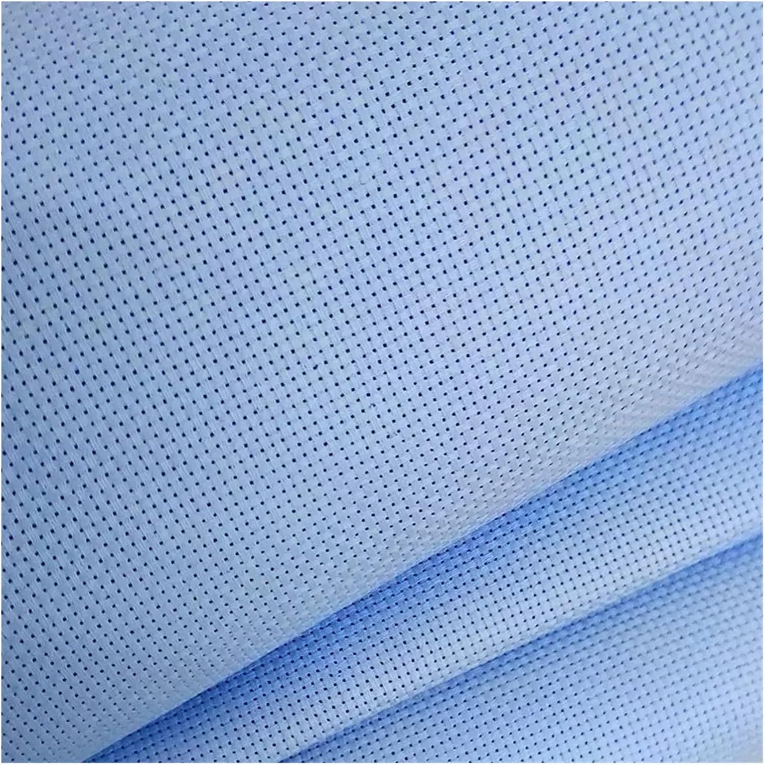 Cross Stitch Fabric Aida Cross Stitch Canvas Fabric Cloth for Craft Embroidery, Handmade Needlework, DIY Handicrafts(Color 7,18CT,20 * 20cm)