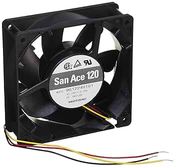Amazon | 山洋電気 DCサンエース DCファン 9G □120×38厚