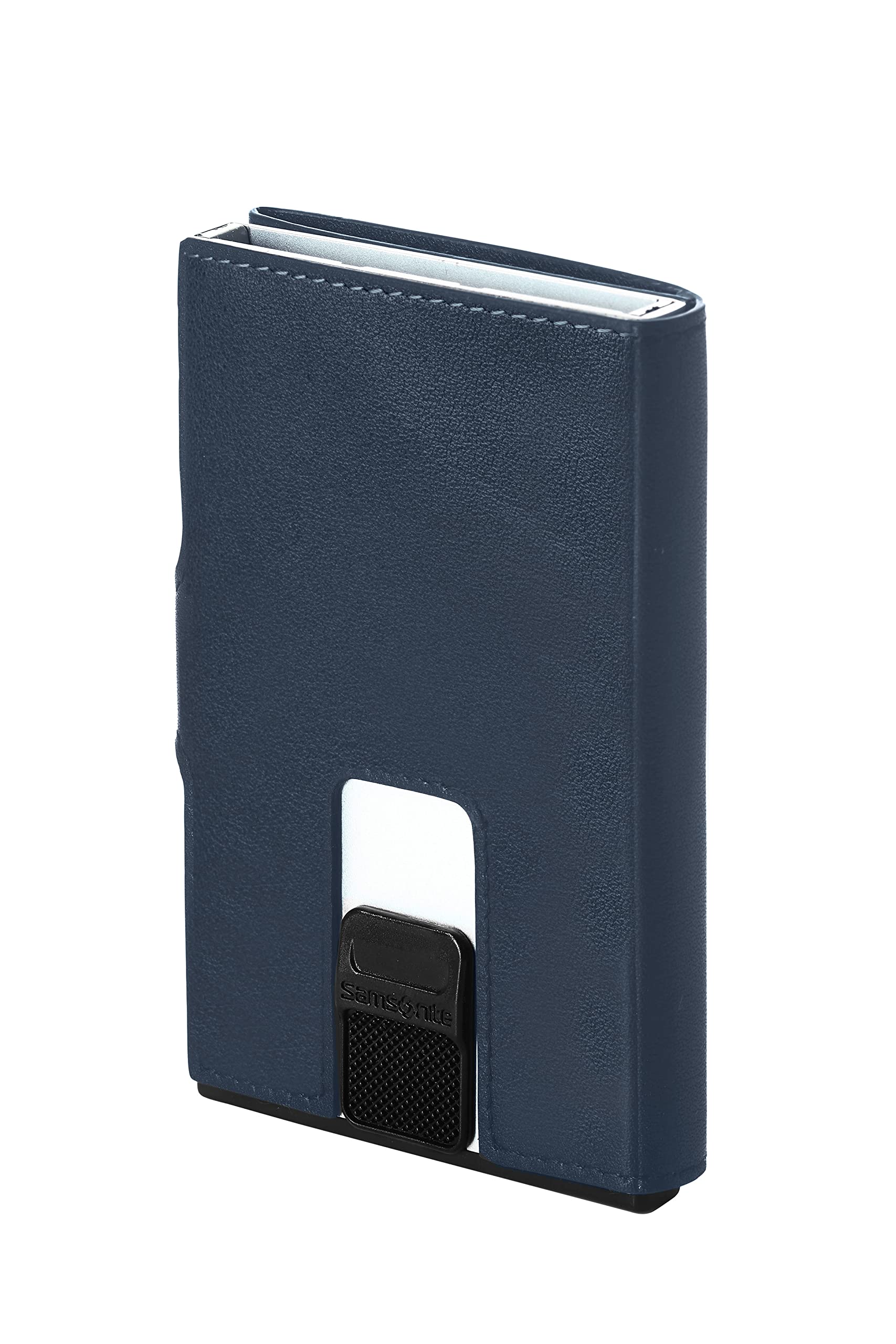 Samsonite Alu Fit SLG - Geldbörse, 10.2 cm, Blau (Blue)