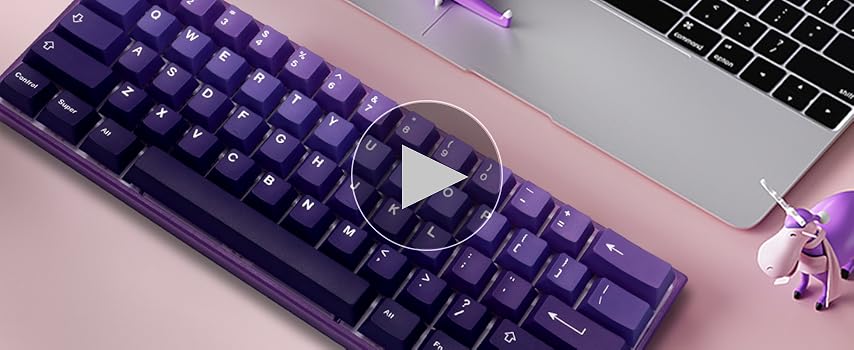 cherry様 パープル×2 Amazon | キーキャップ パープル Womier 136キー Cherry